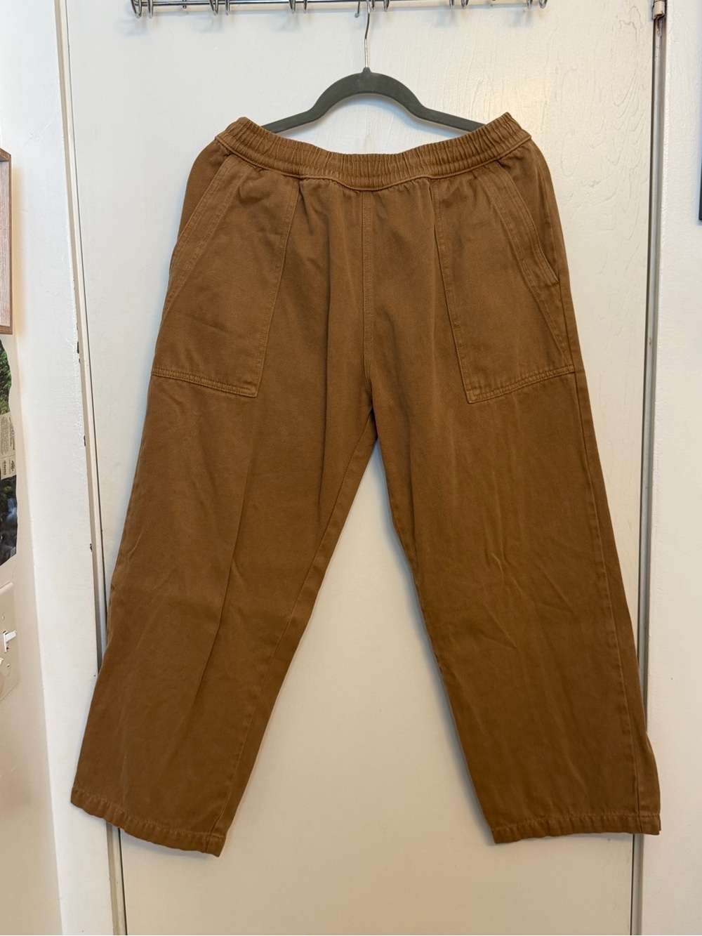 Jungmaven Women's Straight-Leg Cotton Trousers - Brown